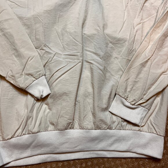 VTG Nike Golf 1/4 Button Jacket Mens XL Rare Y2K Tan Wind Resistant Top Layer - Picture 2 of 10